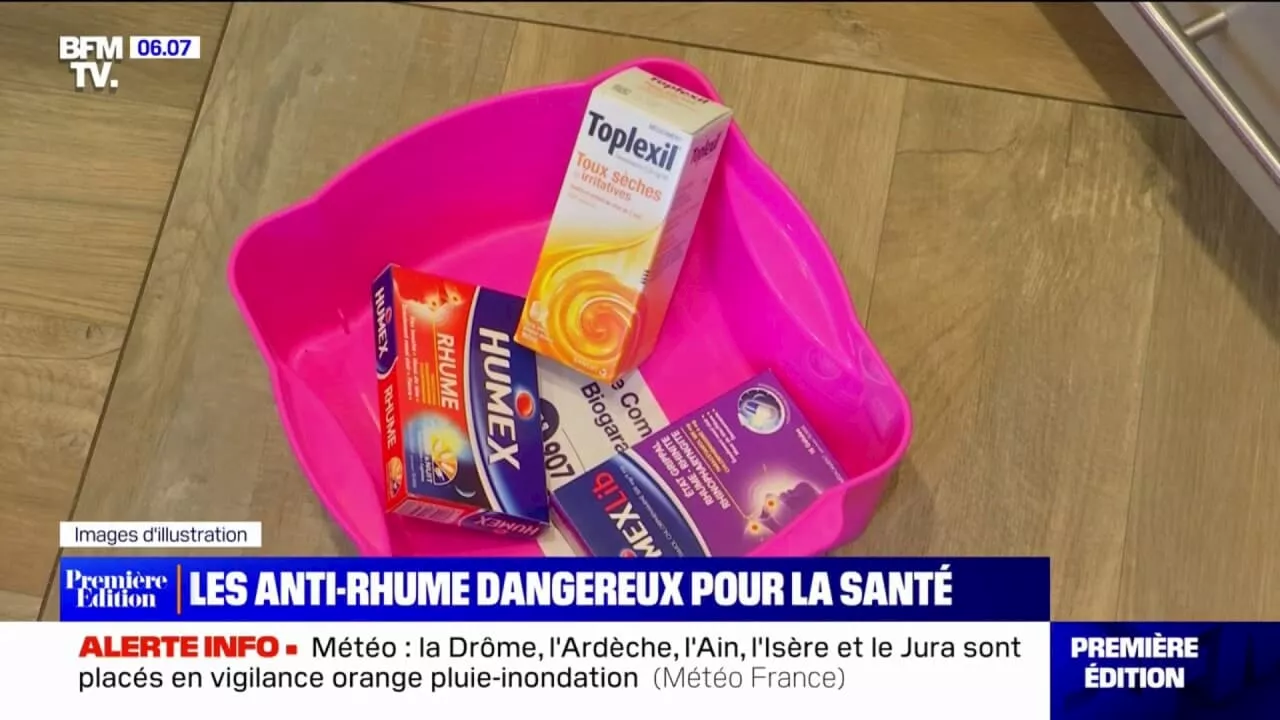 Dolirhume, Humex, Actifed... Les anti-rhume pointés du doigt par le gendarme du médicament