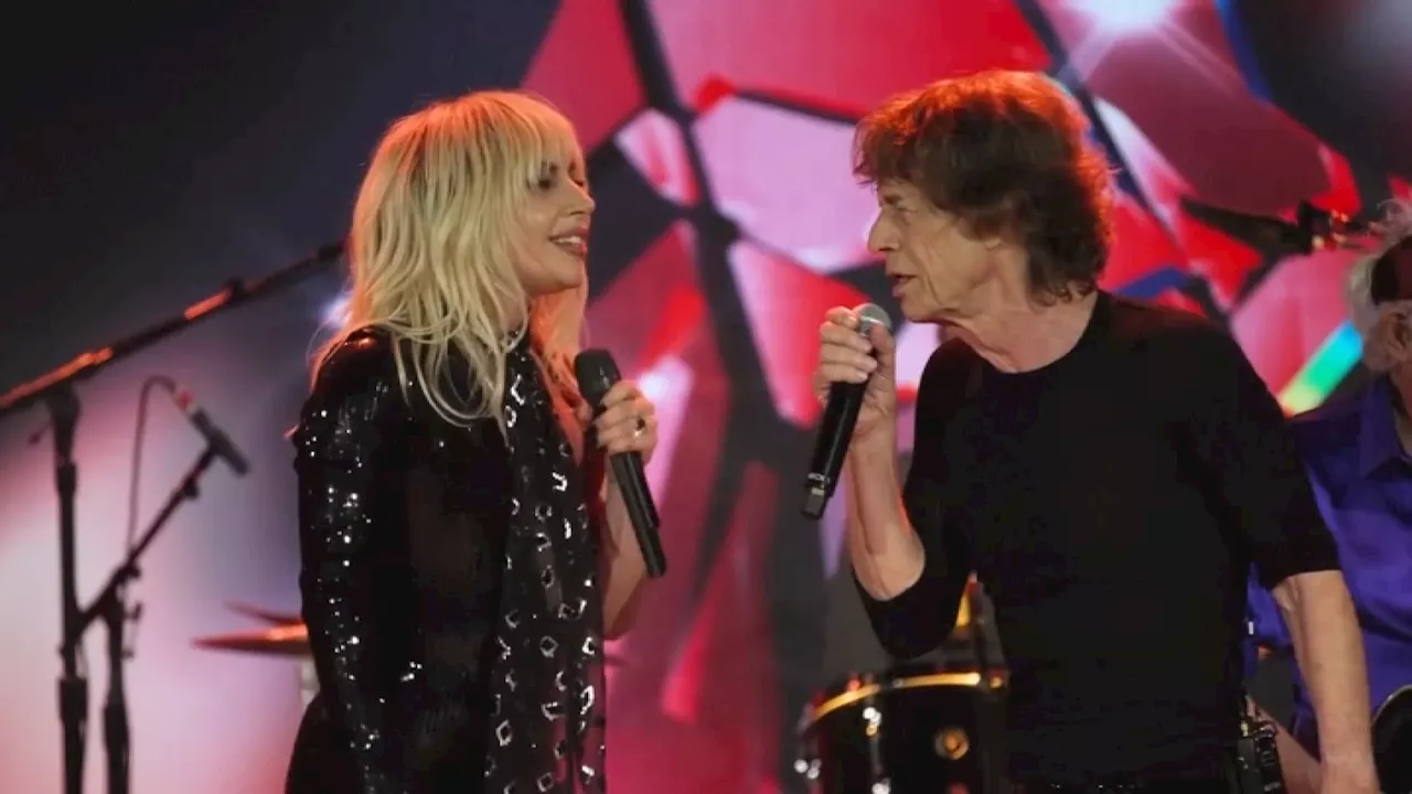 Lady Gaga en duo avec les Rolling Stones pour le lancement de leur nouvel album