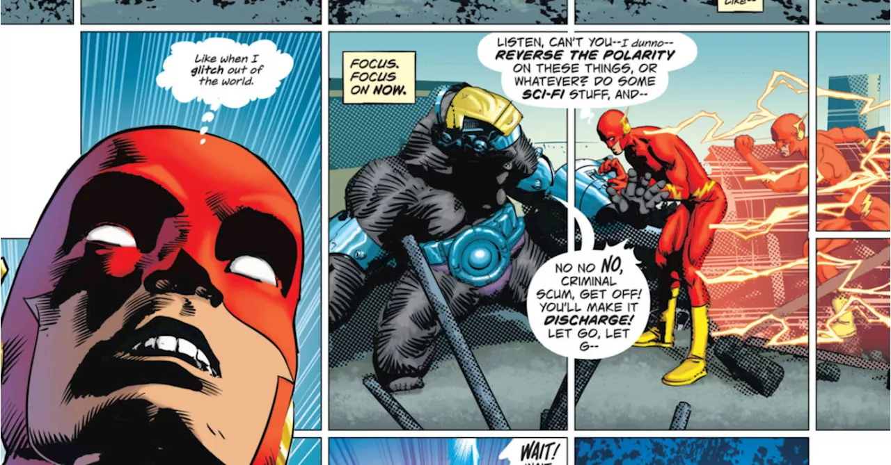 Flash #2 Preview: Flash Meets His Match: The Stillness?