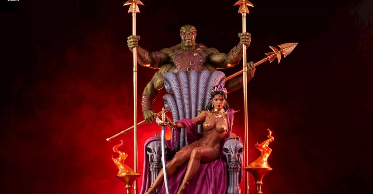 PCS Debuts New John Carter of Mars Statue with Deluxe Dejah Thoris