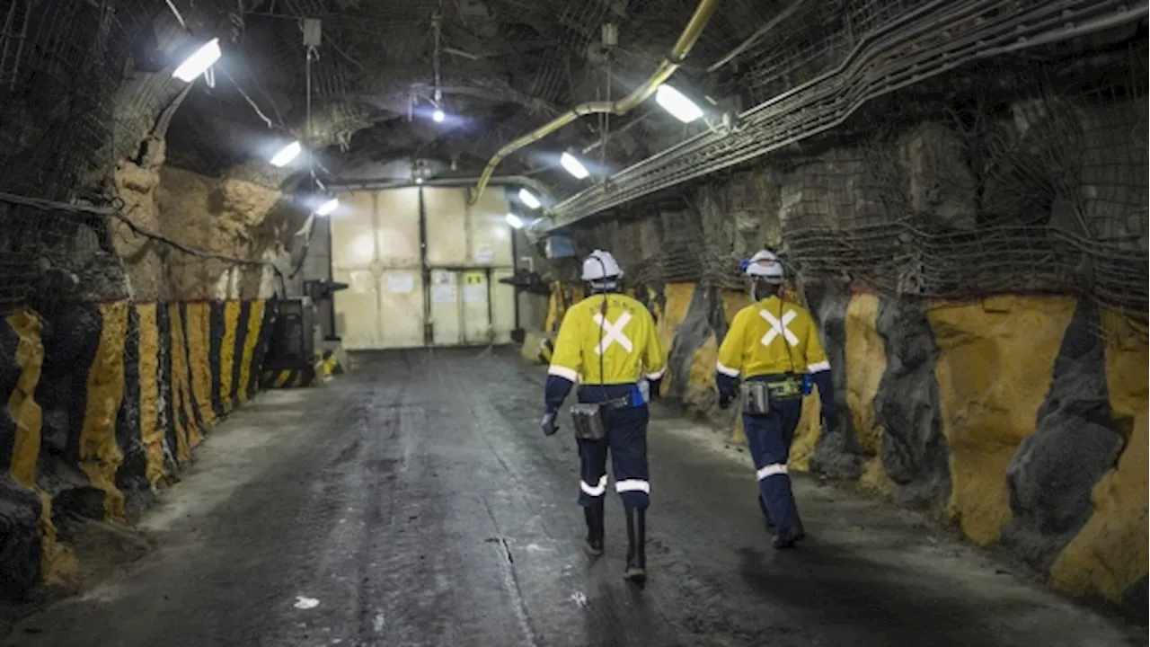 Labor Dispute Keeps 540 South African Miners Stuck Underground