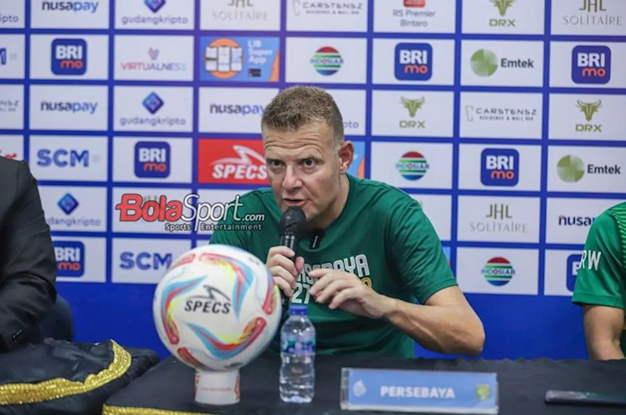 Alasan Pelatih Persebaya Belum Orbitkan Pemain Muda