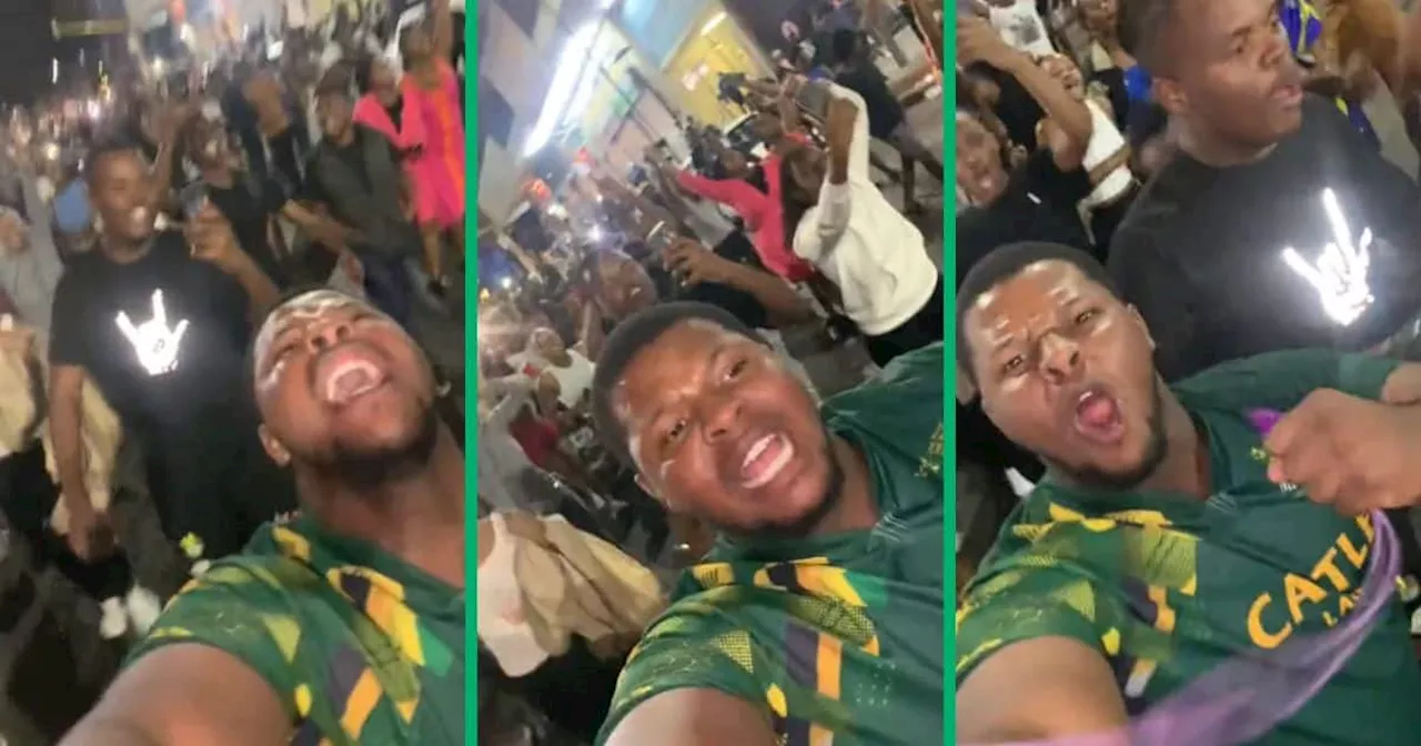 Mzansi Man Goes Viral for Belting Out Afrikaans Part of National Anthem After Springboks Win