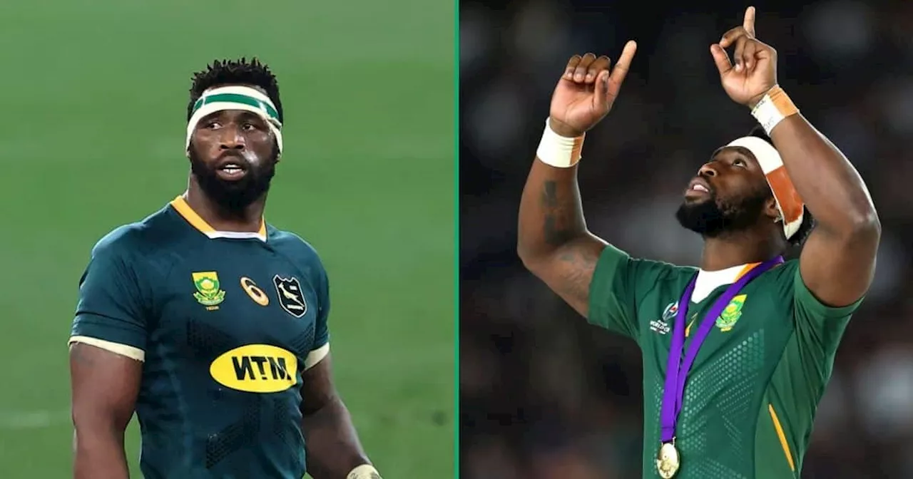 Picture of Springboks Captain Siya Kolisi Comforting His Crying Daughter Gets Mixed Reactions