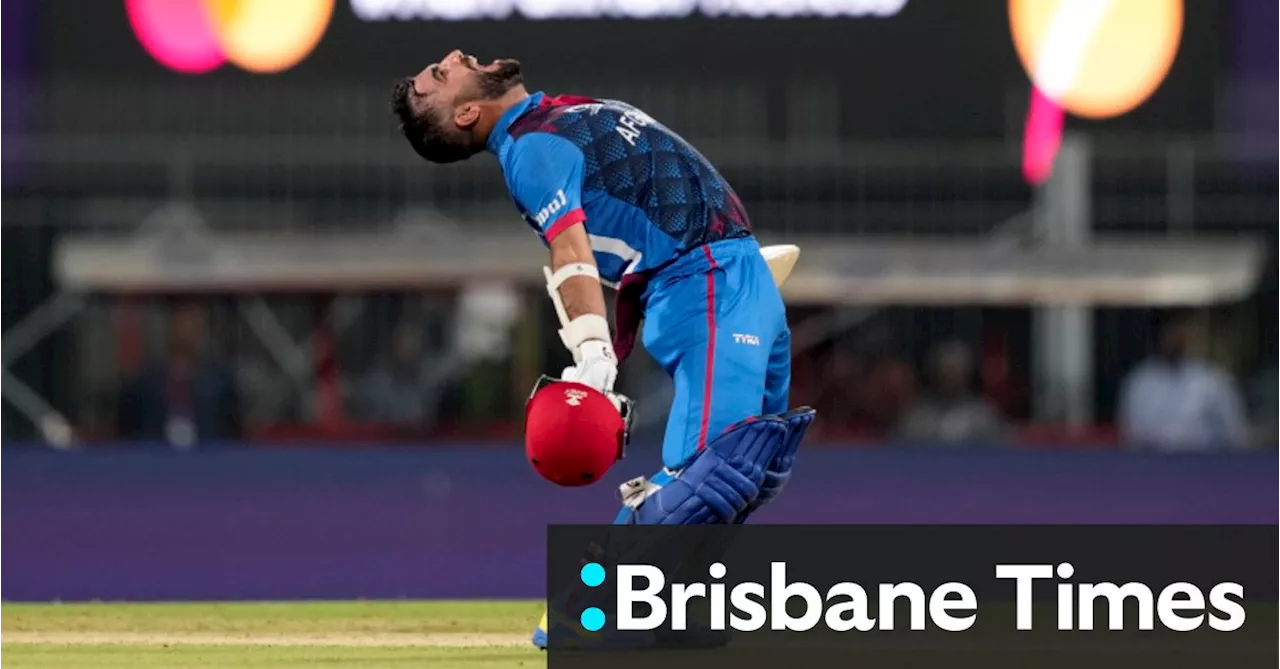 Afghanistan records another upset at World Cup, beats Pakistan by eight wickets