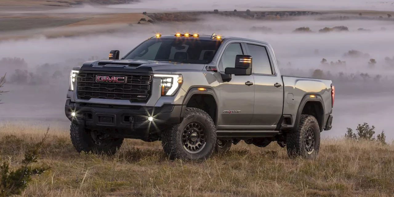 The 2024 GMC Sierra HD AT4X AEV Climbs, and Moves, Mountains