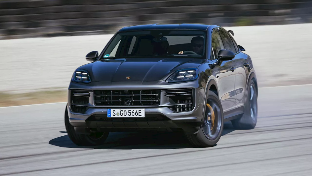 Porsche Cayenne Coupe E-Hybrid (2023) review: 729bhp GT Package is mean and green