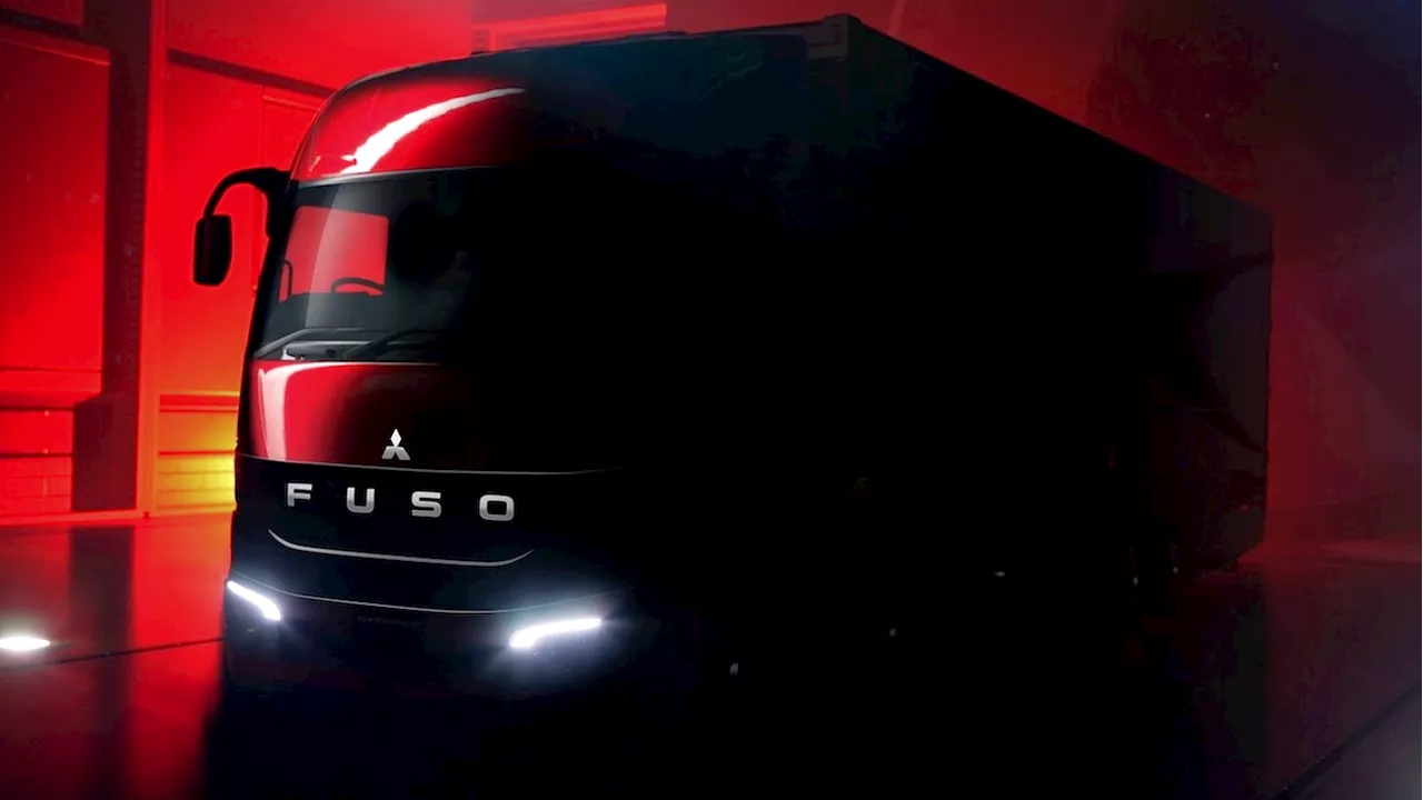 Mitsubishi Fuso Teases New Heavy-Duty Truck With Futuristic Styling