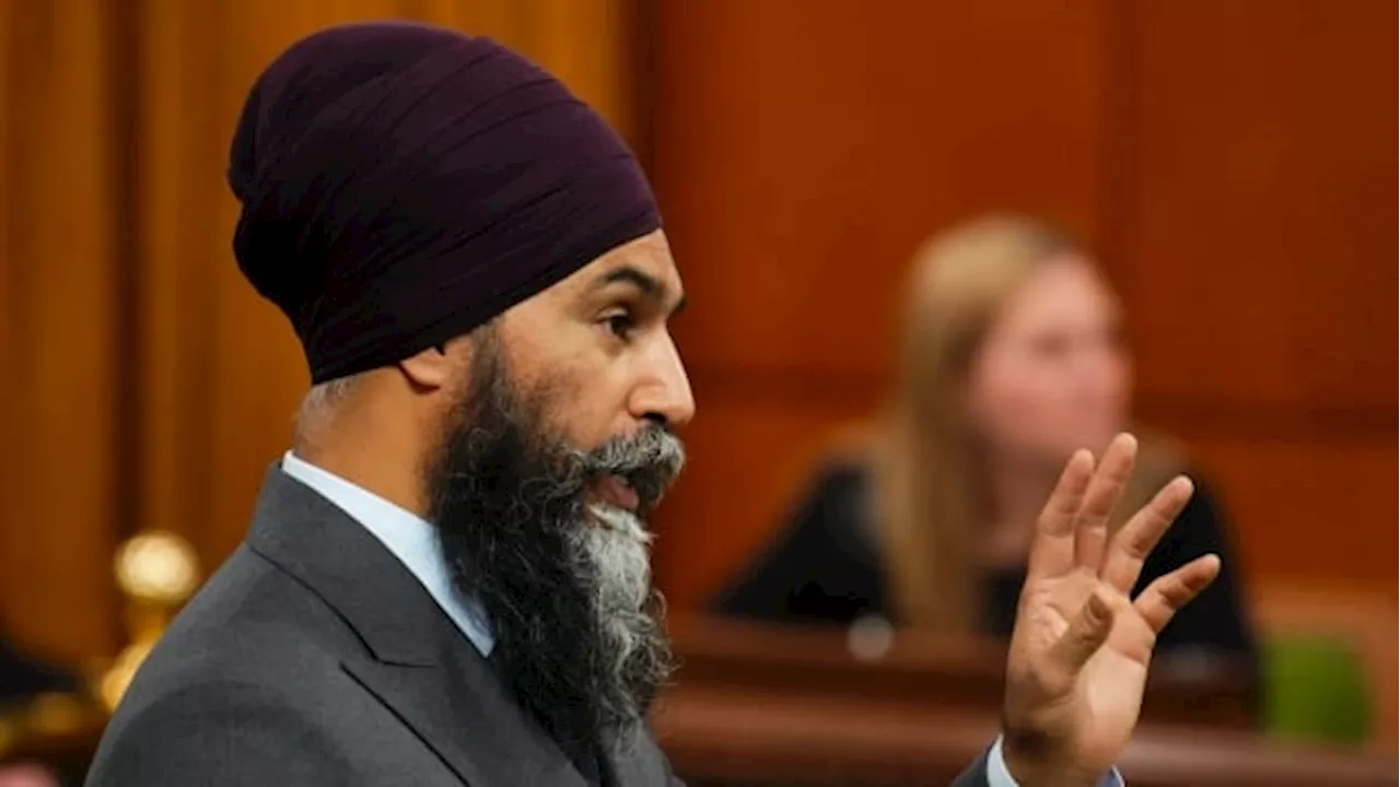 NDP leader wants meeting with Trudeau to discuss calls for Israel-Hamas ceasefire