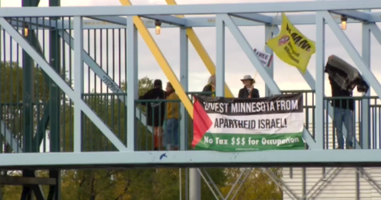 Police: Vehicle reportedly drives through pro-Palestinian rally in Minneapolis