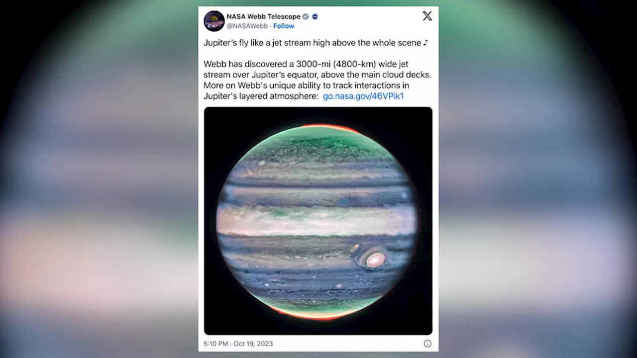 Jupiter : cette découverte inédite faite grâce au télescope James Webb