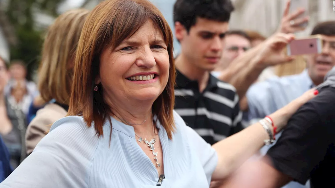 Las primeras declaraciones de Patricia Bullrich después de quedar fuera de la carrera presidencial en Argentina | Video