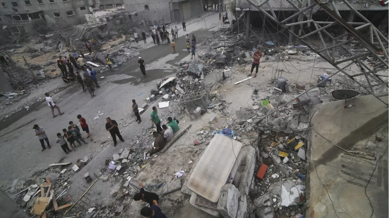 Israel strikes across Gaza after allowing another small aid convoy into the besieged enclave