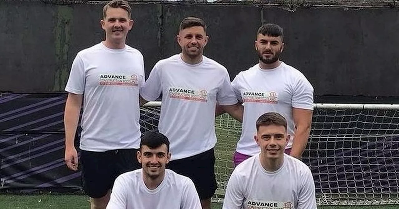 Construction staff team up at five-a-sides for charity The Lighthouse Club