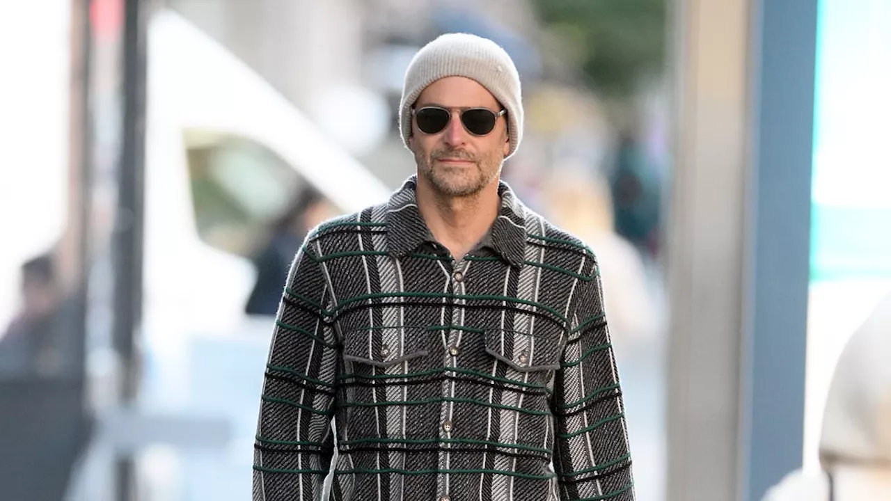 Bradley Cooper wears $645 plaid shirt from Gigi Hadid's fashion brand amid rumored romance