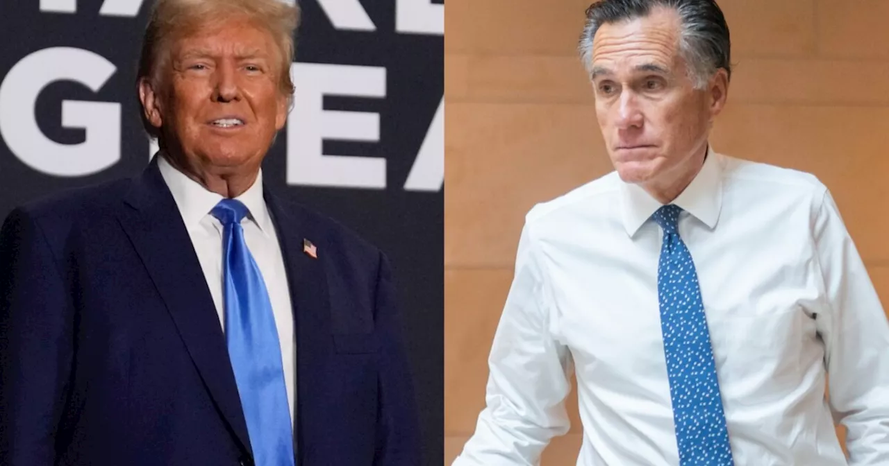 Trump claims he is 'very proud' of being the reason Romney is retiring