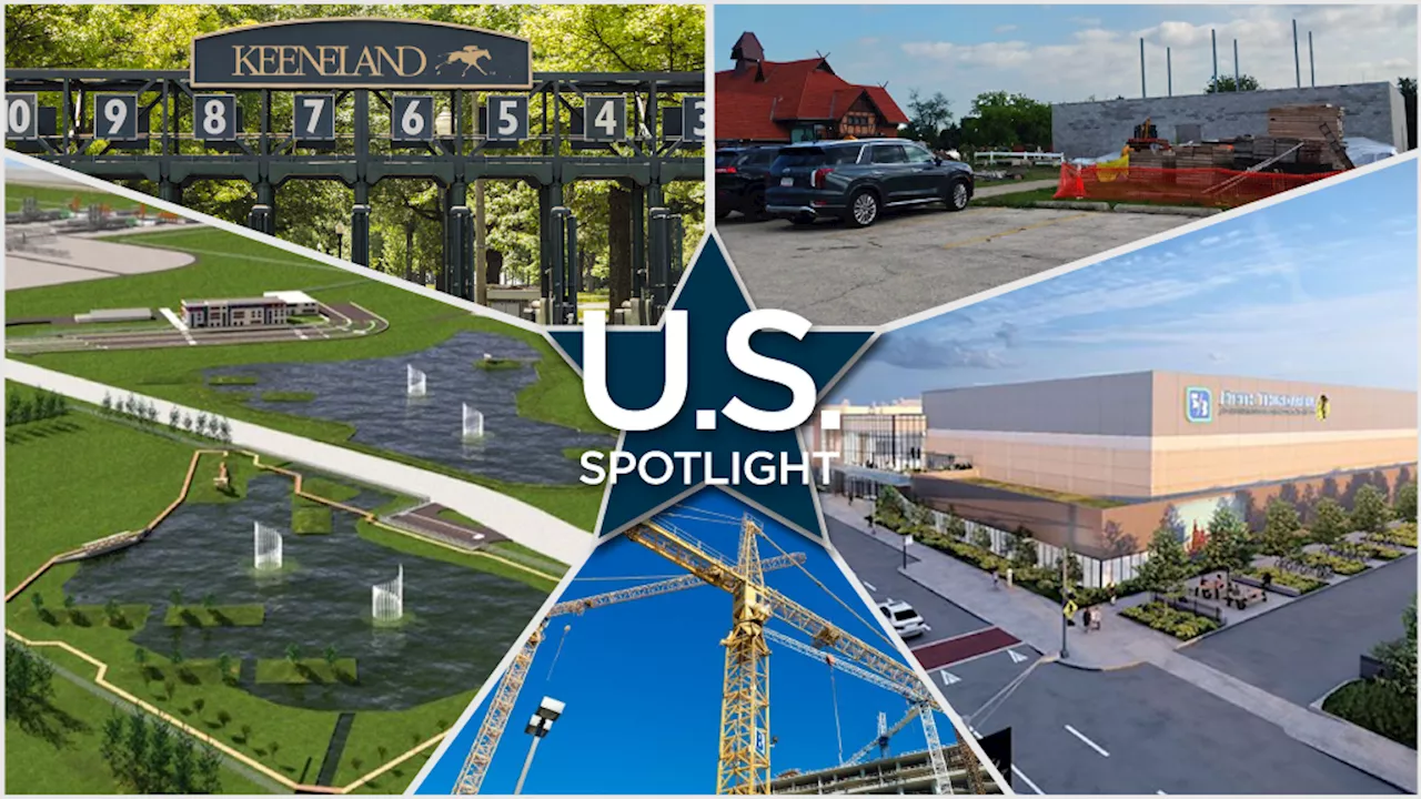 U.S. Spotlight: $93M Keeneland paddock project; North American crane index results; Blackhawks training center expansion - constructconnect.com