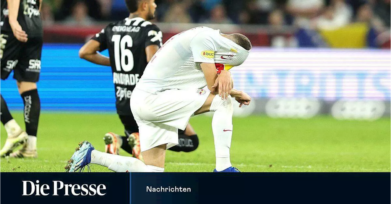 Red Bull Salzburg: Mitten in der Schaffenskrise nach Mailand