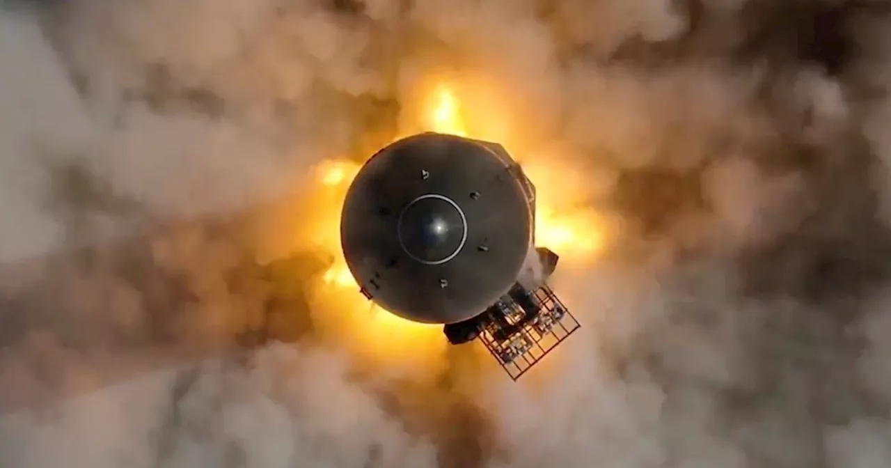 Watch this unique view of SpaceX’s latest Starship rocket test