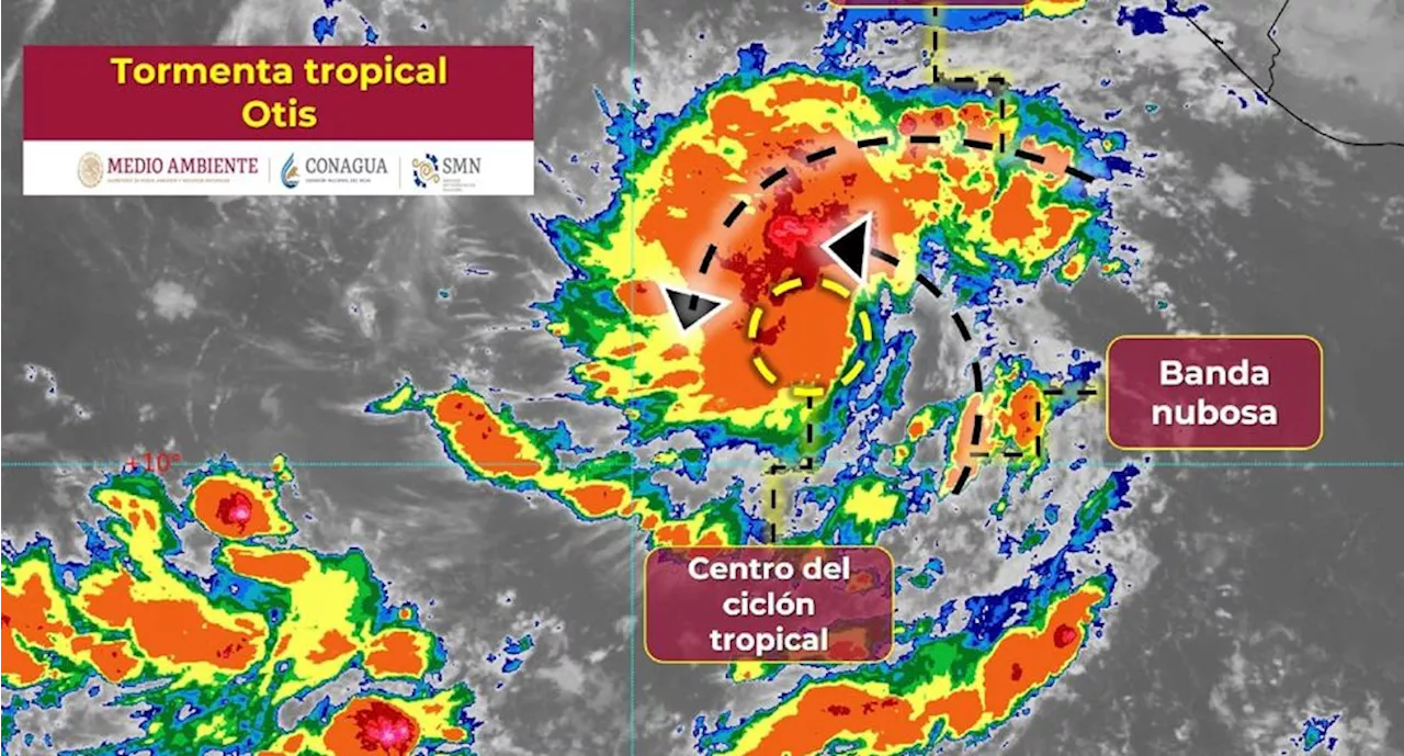 La depresión tropical “Norma” y la tormenta “Otis”, provocarán lluvias muy fuertes en 5 estados