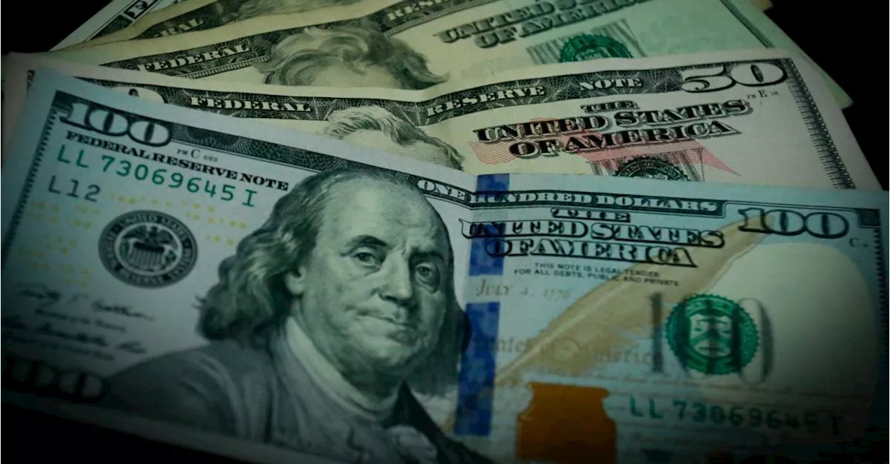 Dólar finalizó el primer día de la semana a la baja, cotizándose $17,33 por debajo del TRM