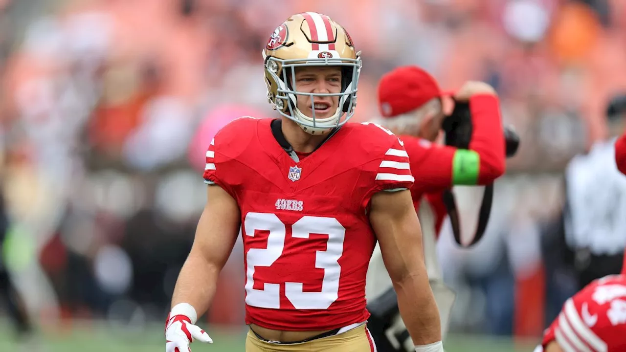 - 49ers' Christian McCaffrey will play against Vikings