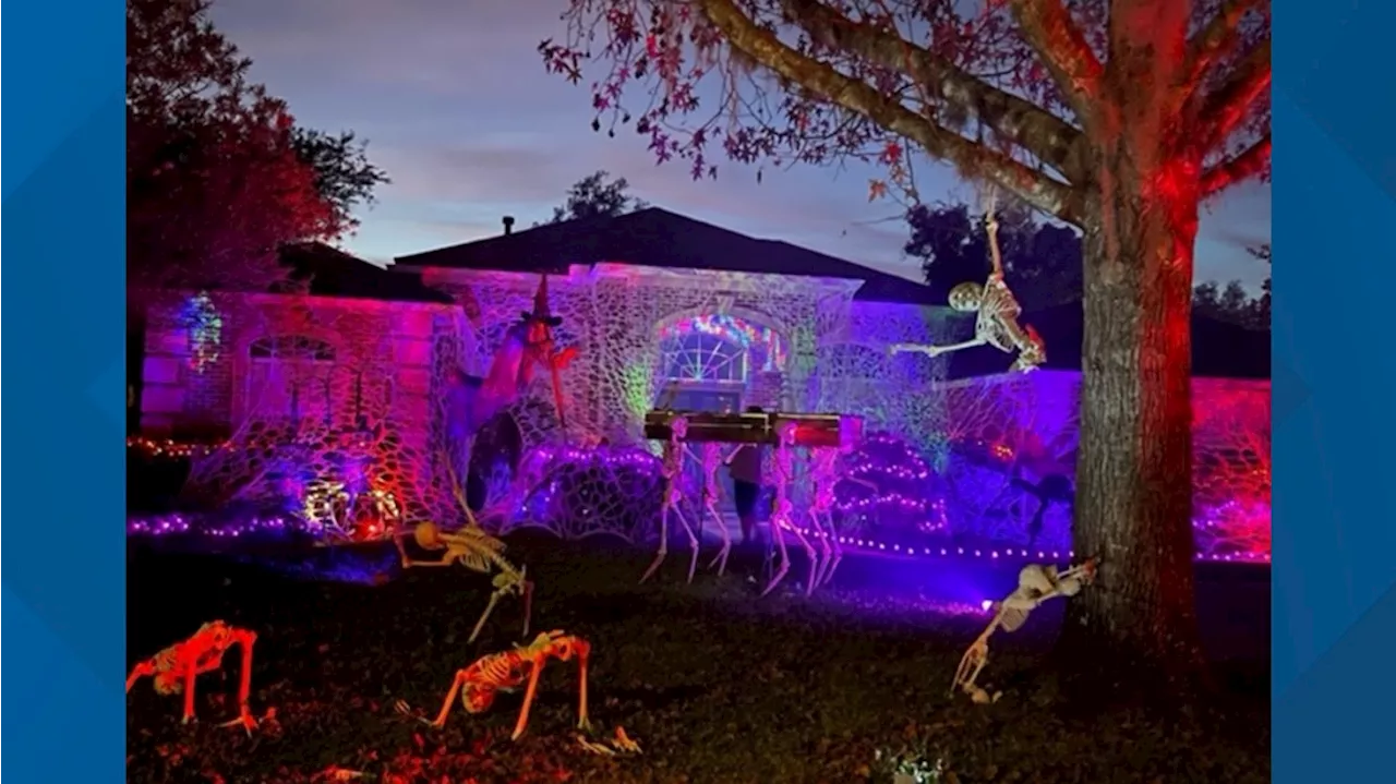 Mandarin family gives front yard a 'spook-tacular' makeover for Halloween