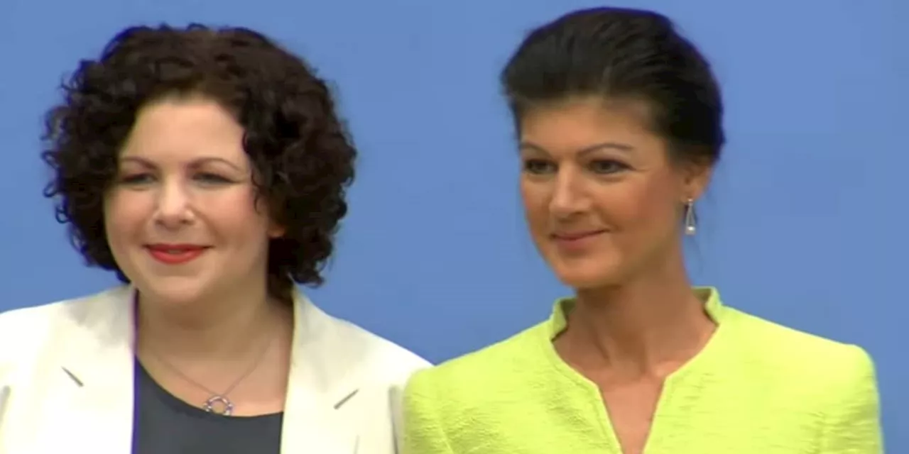 Sahra Wagenknecht stellt ihre neue Partei vor