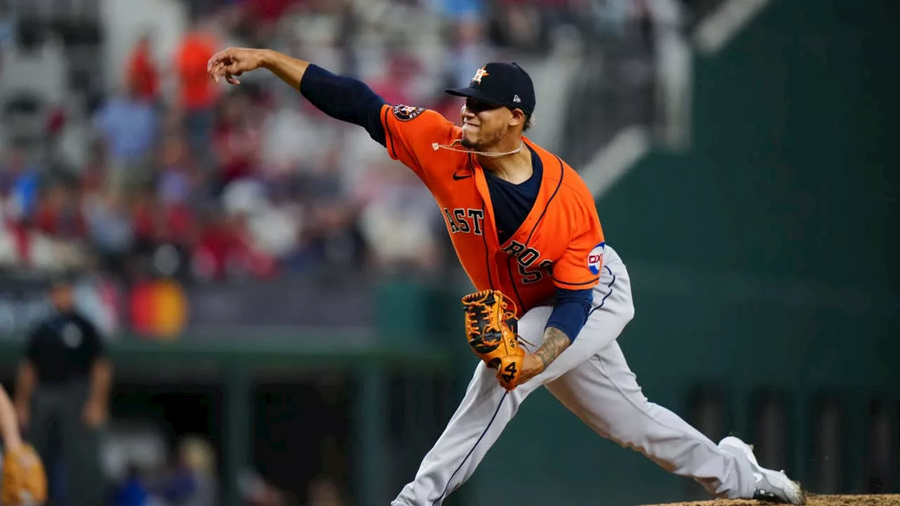 Astros Bryan Abreu appeals suspension, available for Game 6