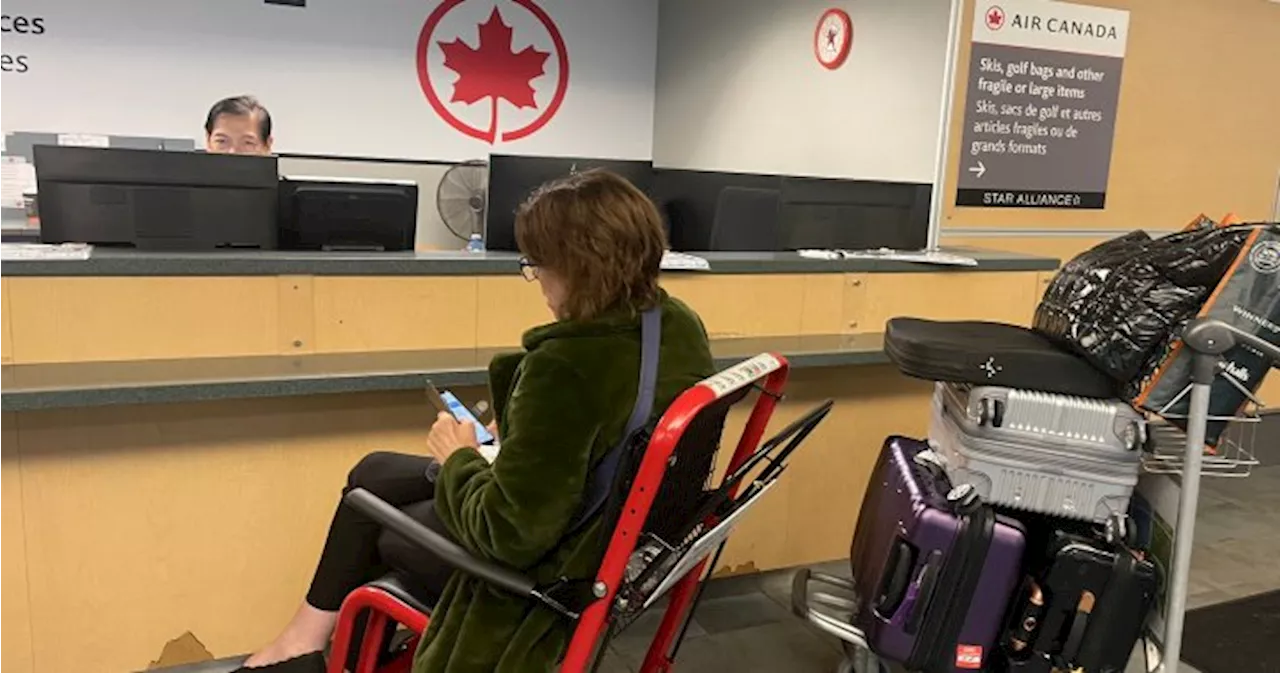 ‘I’m furious’: Chief accessibility officer’s wheelchair left in Toronto by Air Canada flight