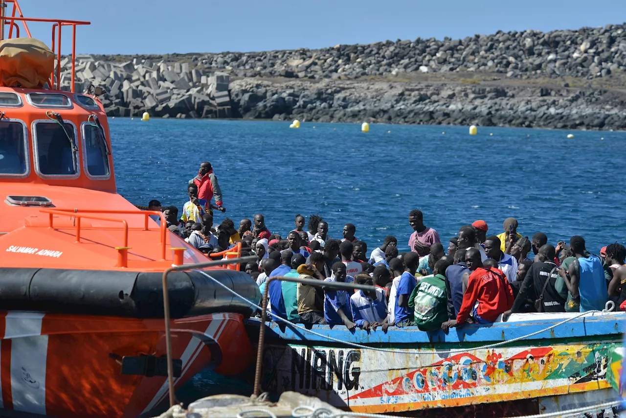 Nytt rekord i migranttrafik till Kanarieöarna