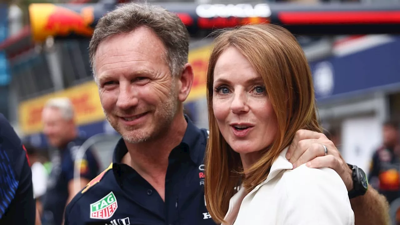 Geri Halliwell-Horner's son Monty is dad Christian's double in Austin family photo