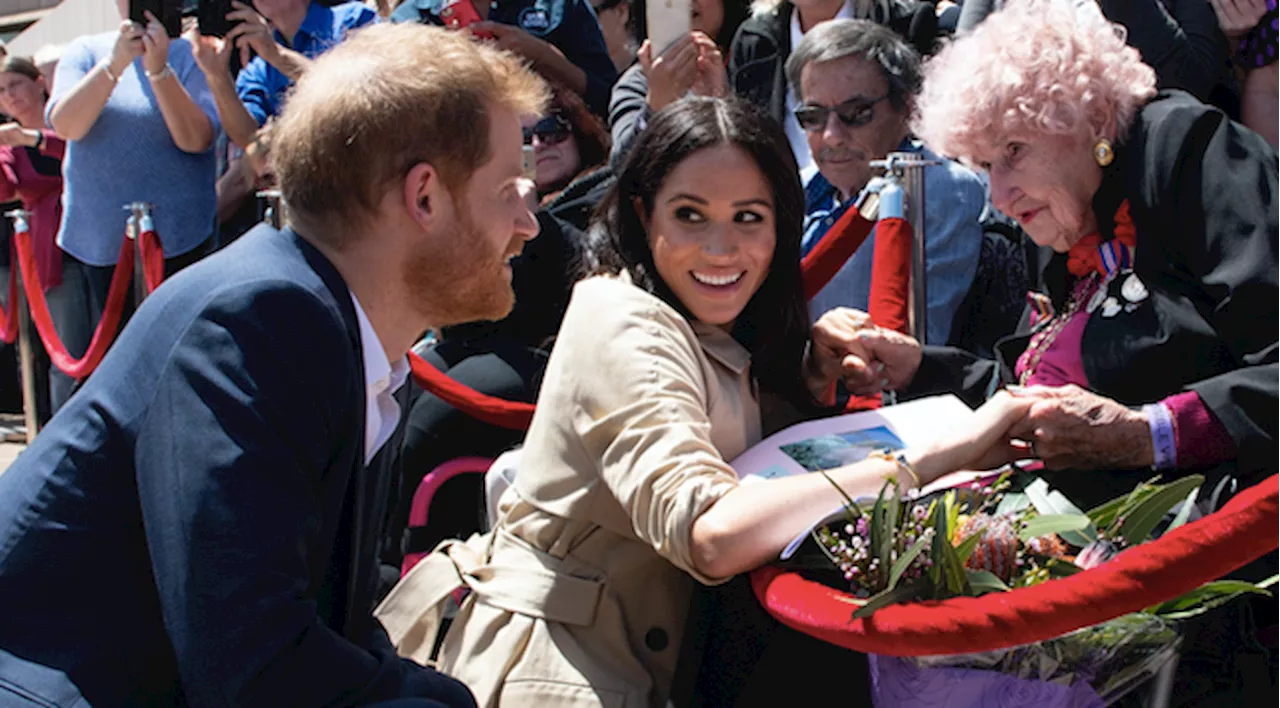 Prince Harry and Meghan Markle had the sweetest surprise for a 99-year-old fan