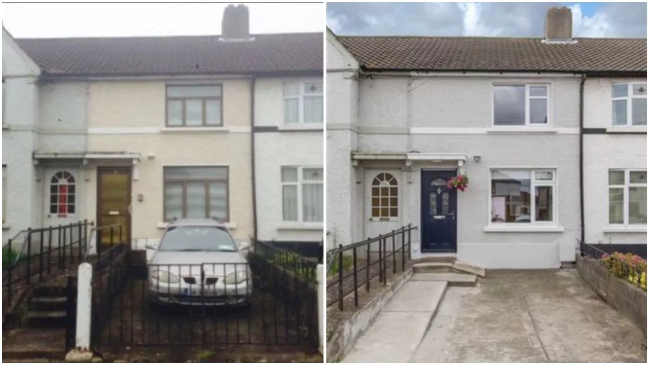 The before and after pictures of this Dublin house transformation are incredible