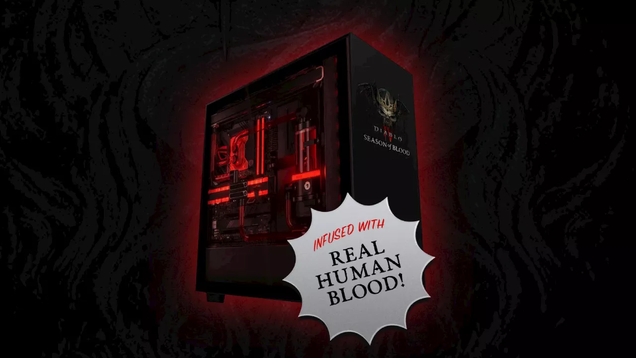 The Diablo IV blood-infused PC gets our hearts pumping