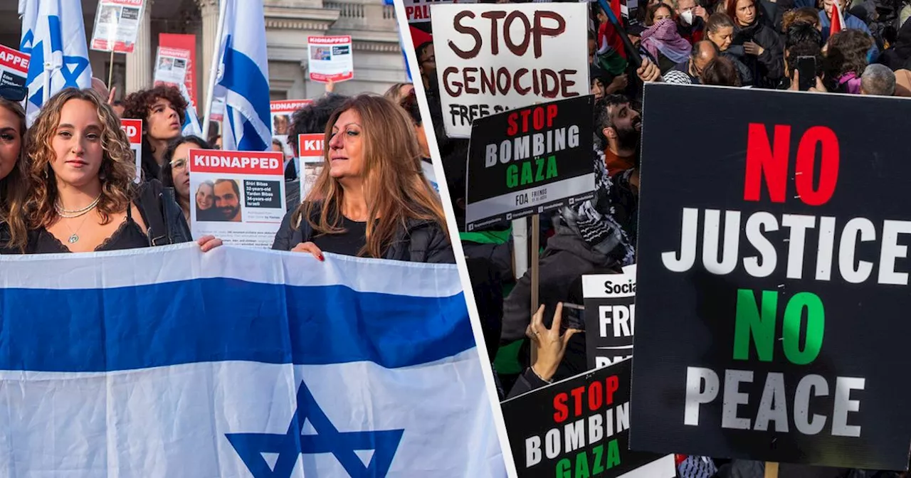 London Protests: Pro-Palestine – And Pro-Israel – Rallies In Pictures