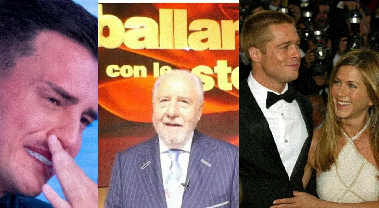 Pagelle vip della settimana: Codegoni-Basciano imbarazzanti (0), Brad Pitt ex dei sogni (10), Caprarica giusti