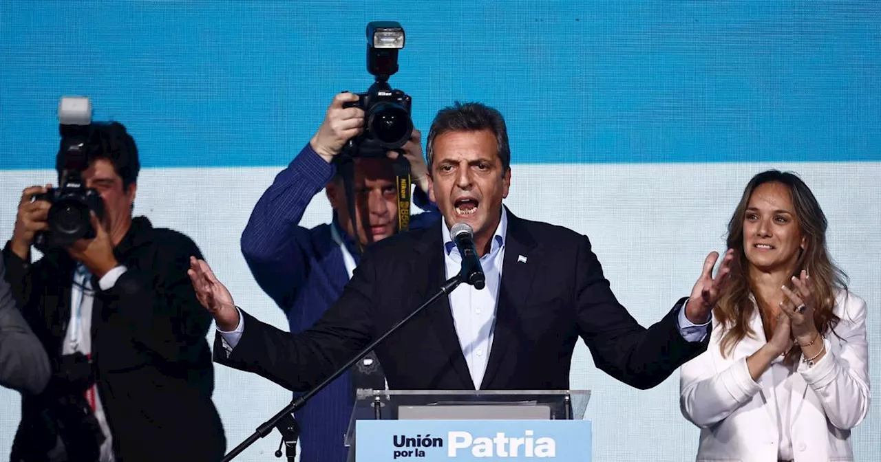 Argentina: Economy minister top in first round of presidential election