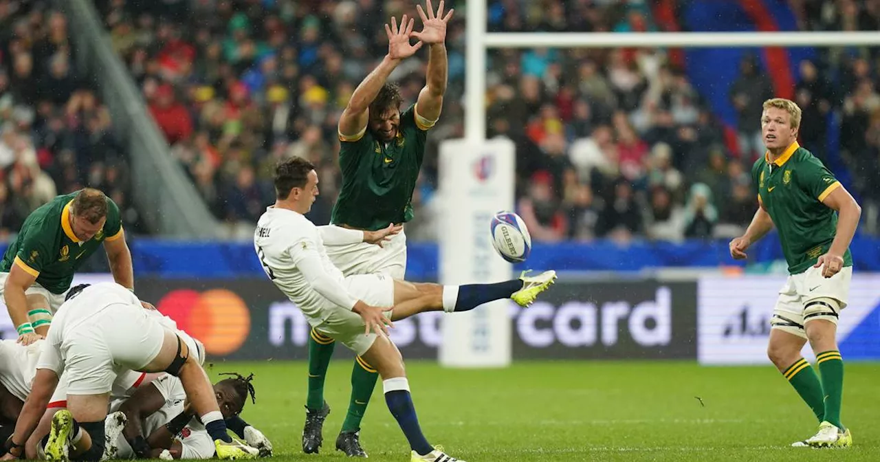 England’s kicking game did not work against South Africa