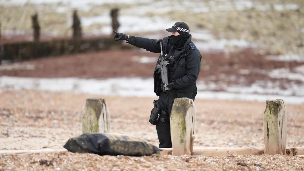 Large bag of suspected cocaine washes up on Sussex beach in series of discoveries