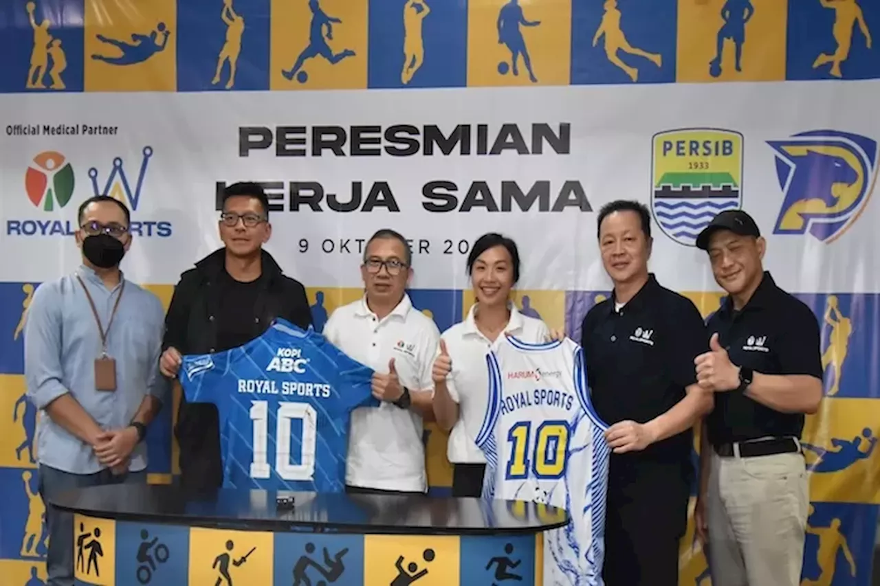 Berikan Kebutuhan Medis Terbaik Bagi Atlet Indonesia, Royal Sports Gandeng Persib dan Prawira Harum Bandung