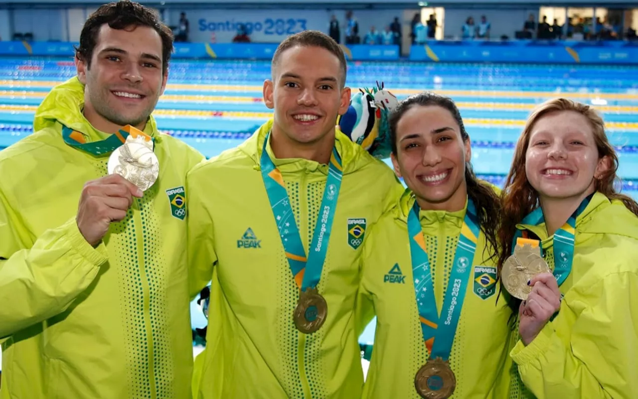 Jogos Pan-Americanos: natação conquista mais cinco medalhas para o Brasil