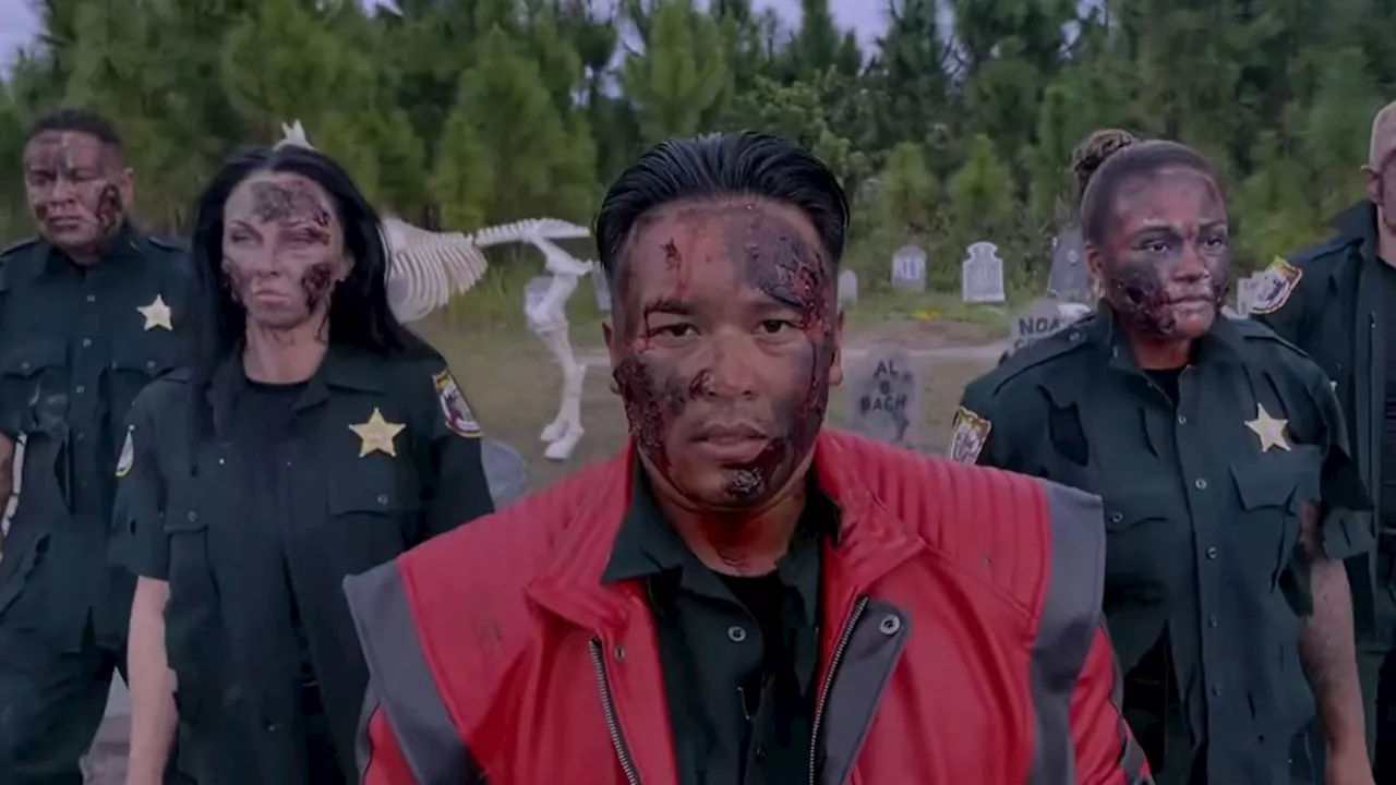 Deputies’ Halloween safety film reprises Michael Jackson’s ‘Thriller’ music video