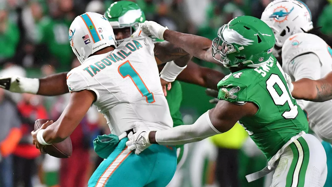 Dolphins' offense turned one-dimensional vs. Eagles, and how it happened could be a critical flaw