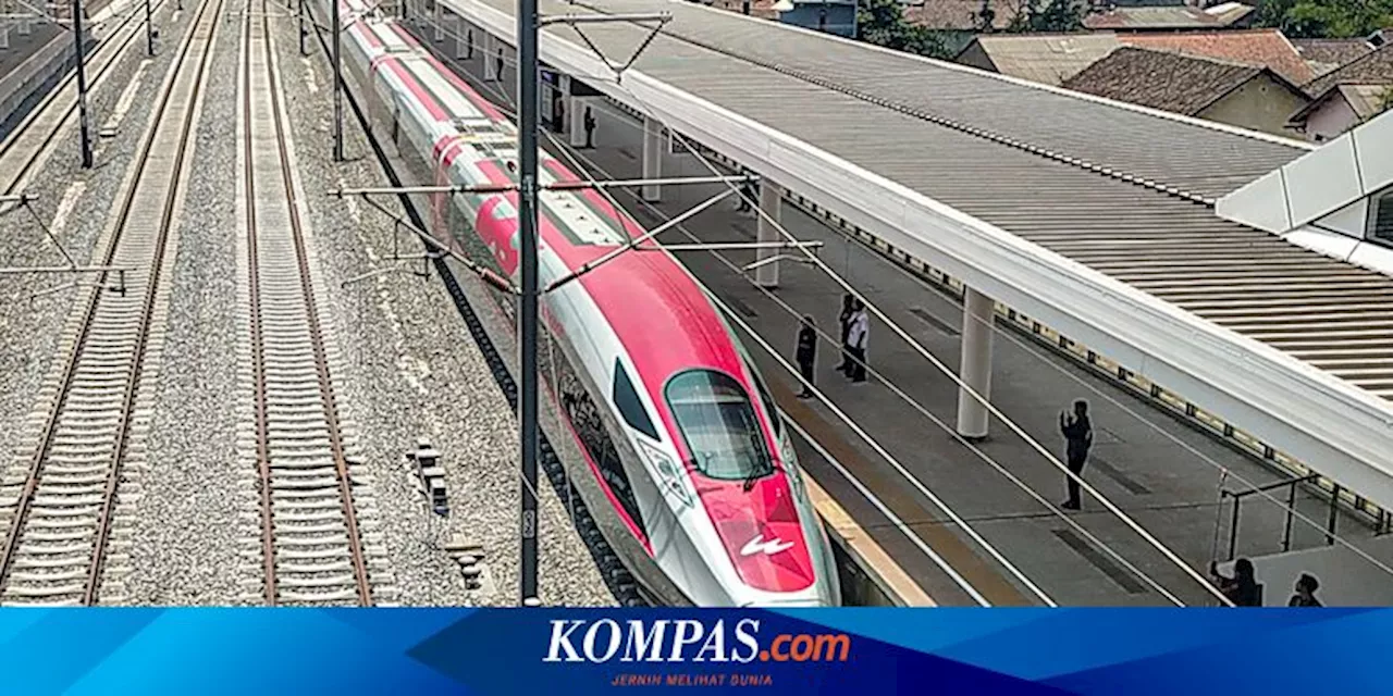 [POPULER PROPERTI] Cuma Sehari, Kereta Cepat Whoosh Angkut 11.329 Penumpang