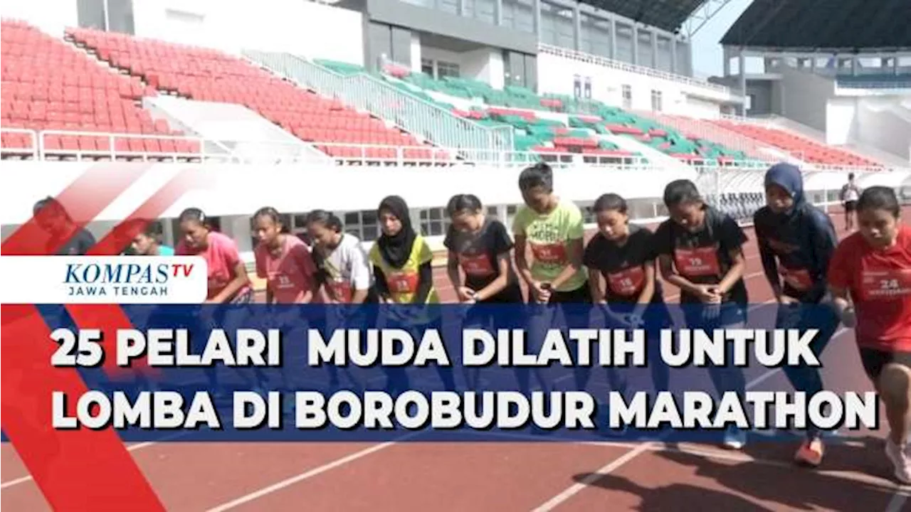 25 Pelari Muda Dilatih Untuk Lomba di Borobudur Marathon