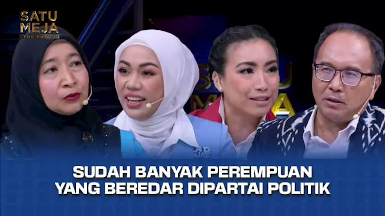 Peran Politisi Perempuan di Pilpres 2024, Waketum Gerindra: Saya Adalah Contoh Nyata| SATU MEJA