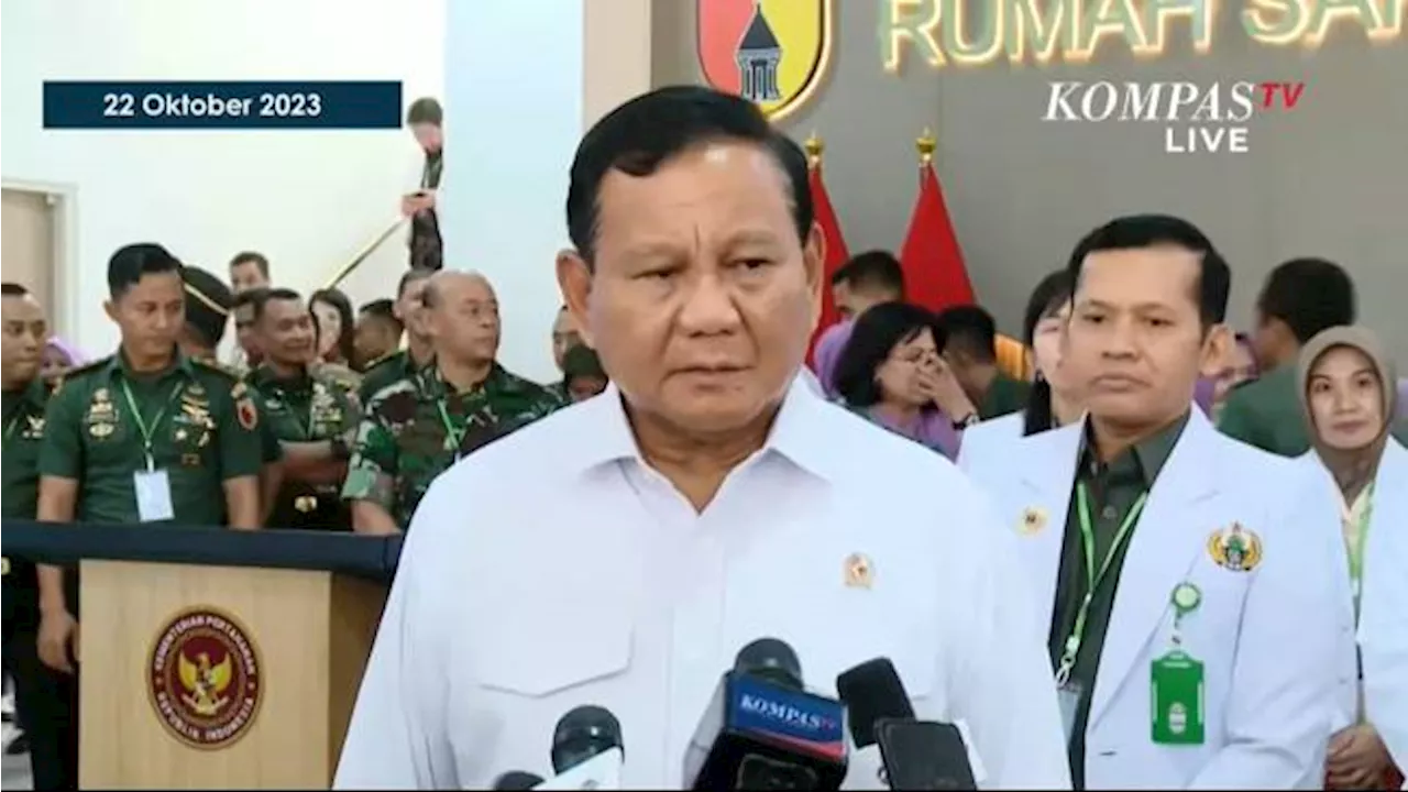 Prabowo Respons Putusan MK Tolak Batas Usia Capres 70 Tahun: Mari Jalankan Demokrasi Sebaik-baiknya