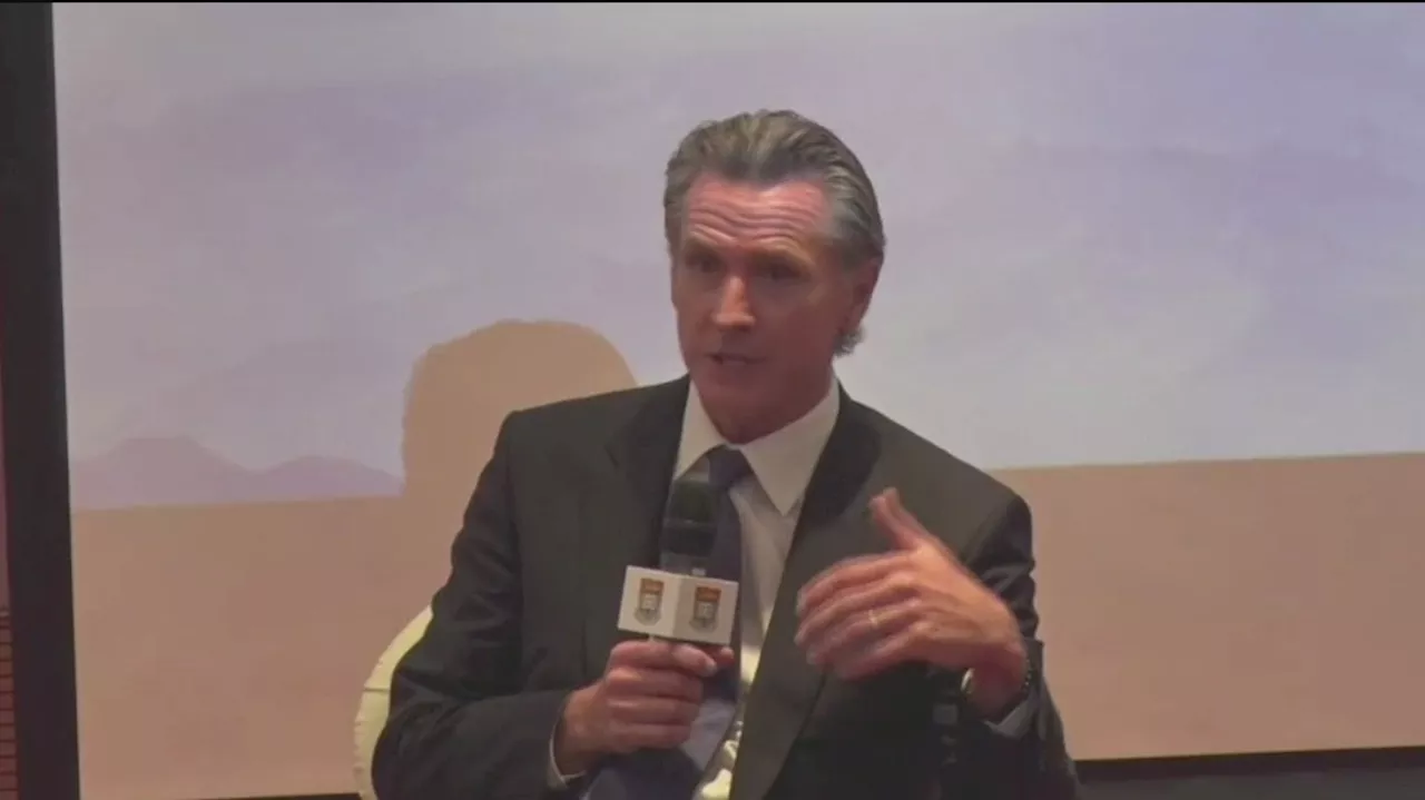 California Gov. Gavin Newsom is in China talking climate change