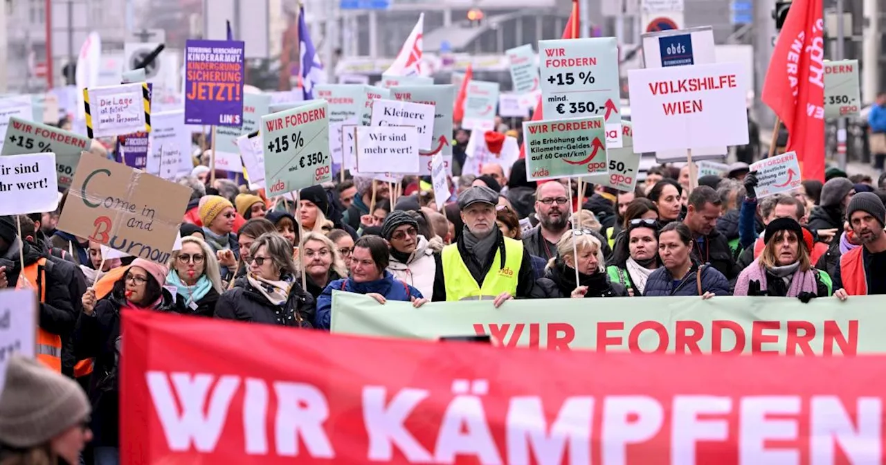 Kindergärten zu oder im Notbetrieb: Groß-Demo am Dienstag in Wien